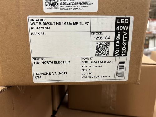 Lot of (123) American Electric Lighting Street Light 120-277 LED (9900115386) - Image 3
